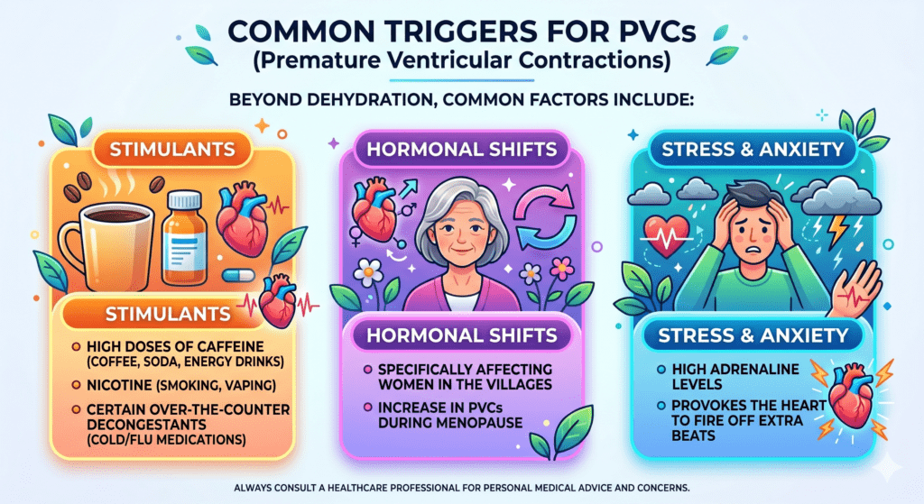 Common Triggers for PVCs and Extra Beats