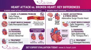Broken Heart Syndrome vs Heart Attack | Leesburg FL